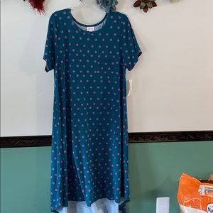 LulaRoe Carly Hi-low dress-TAGS STILL ON!
